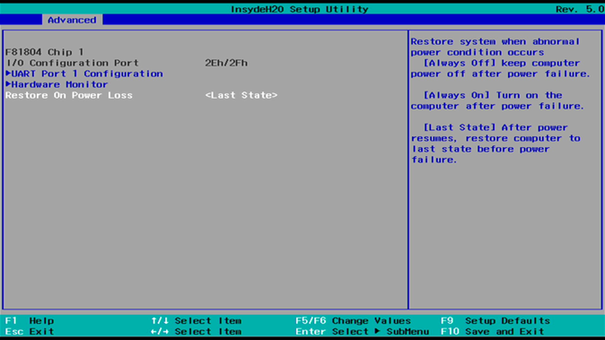 bios advanced