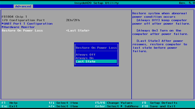 bios advanced