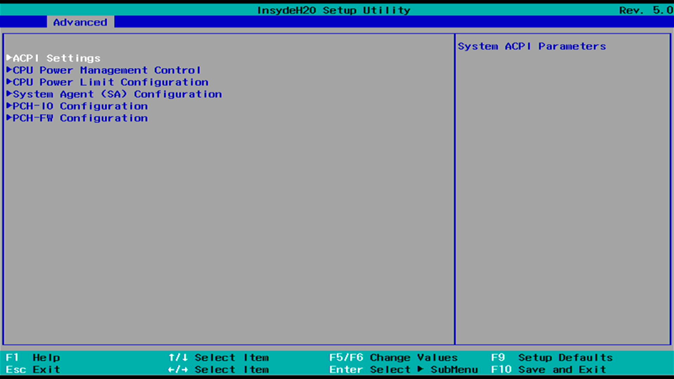 bios advanced