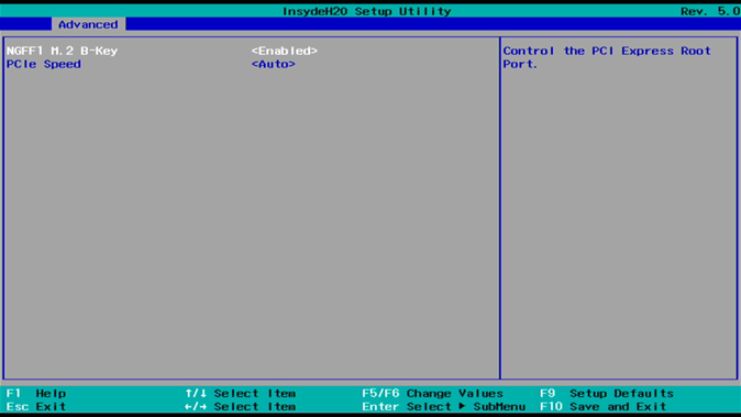 bios advanced